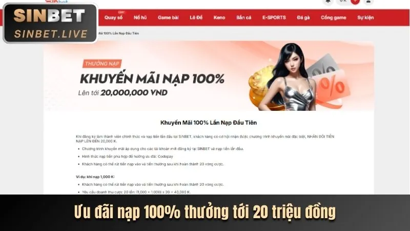 Hoàn trả cược thua hàng tuần